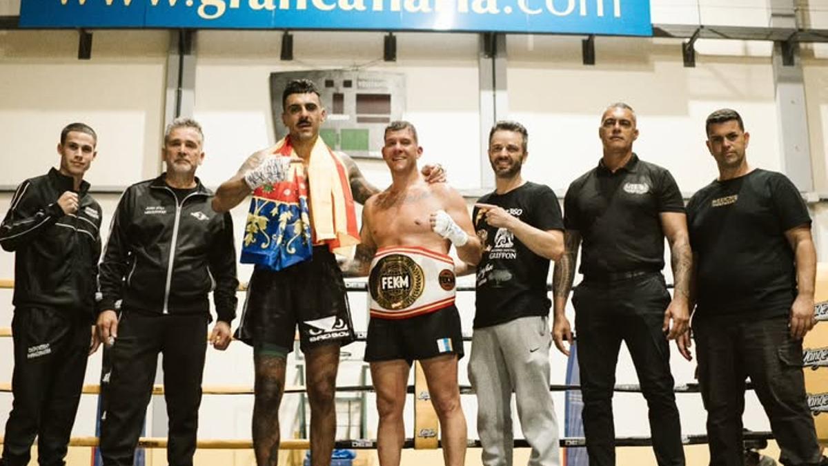 Rafa Cazorla conquista el Campeonato de España de Kickboxing Profesional