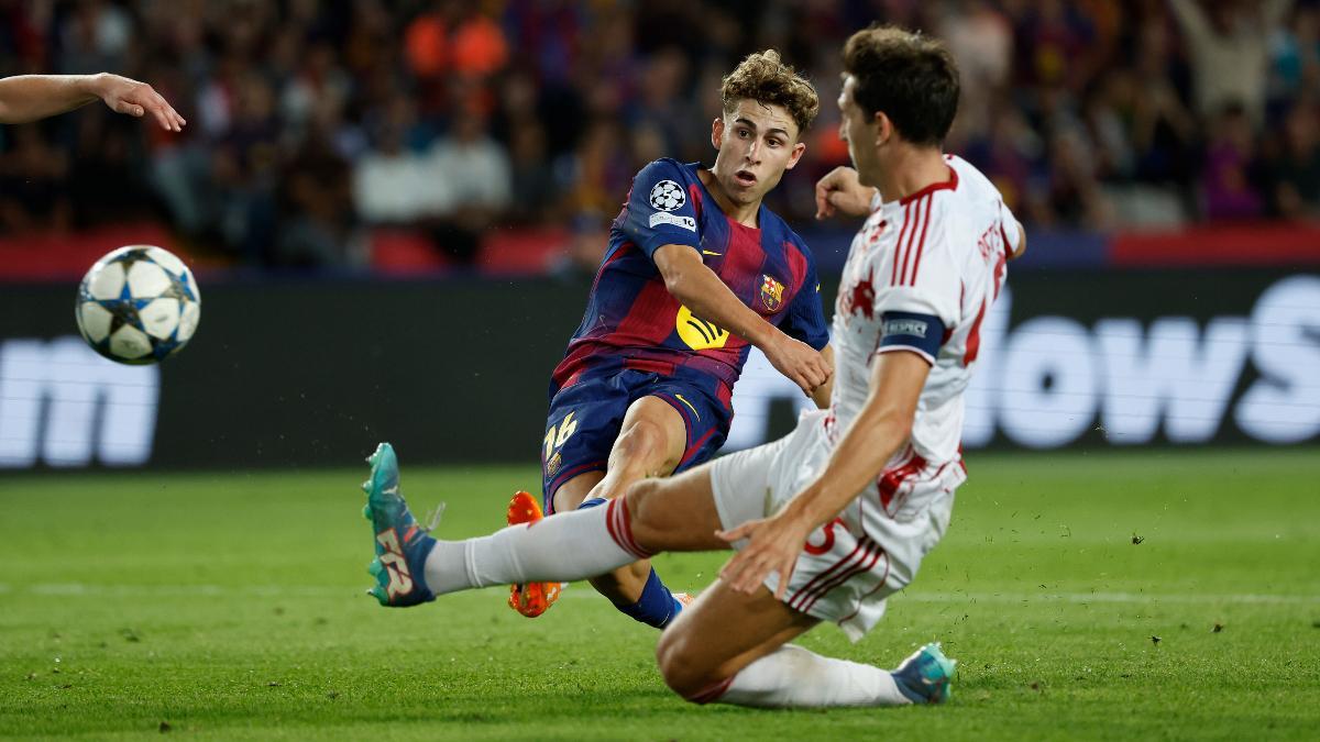 Fermín, goleador ante Olympiacos