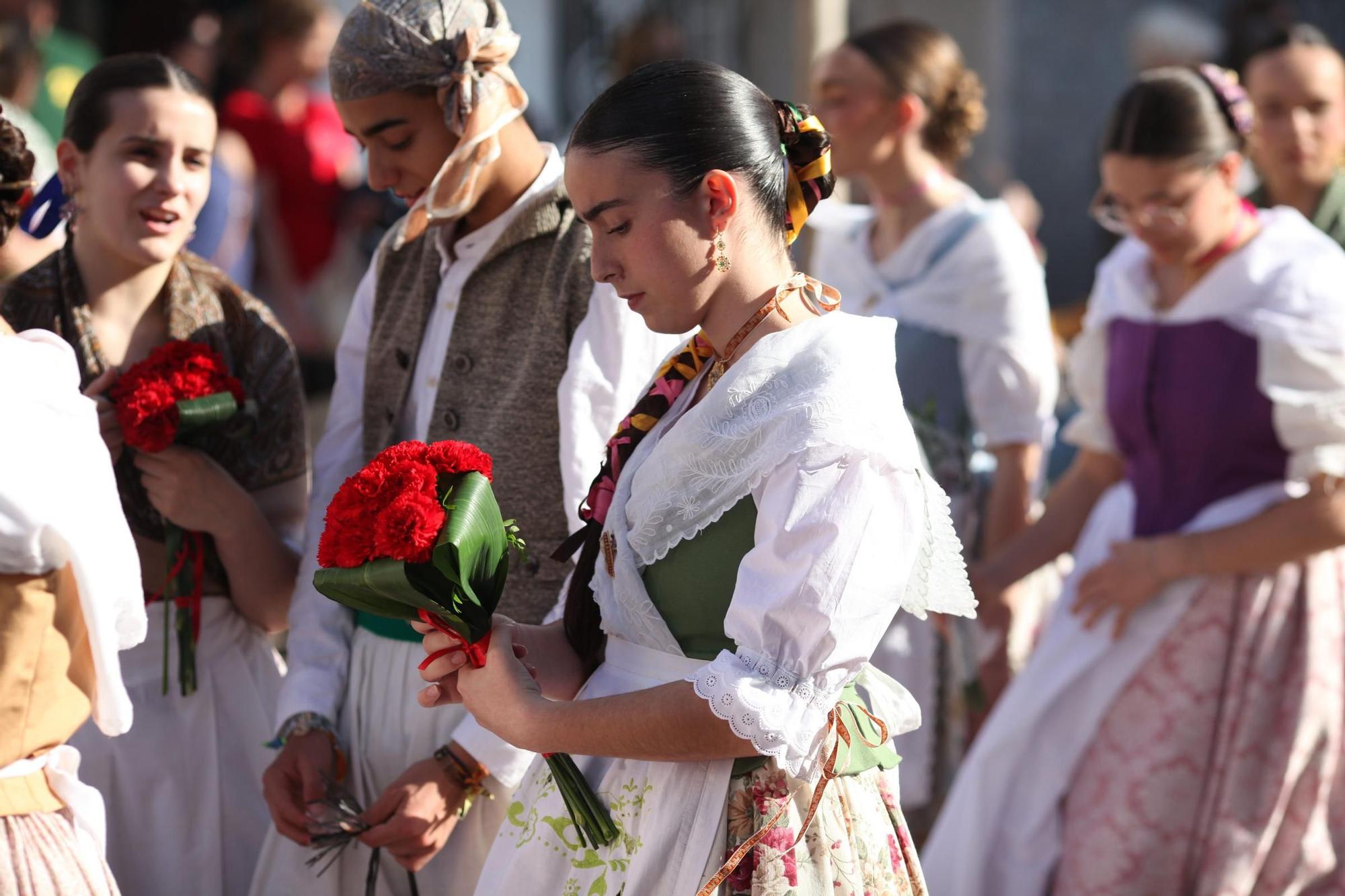 Galeria de fotos de l'ofrena de flors a Sant Pasqual en Vila-real