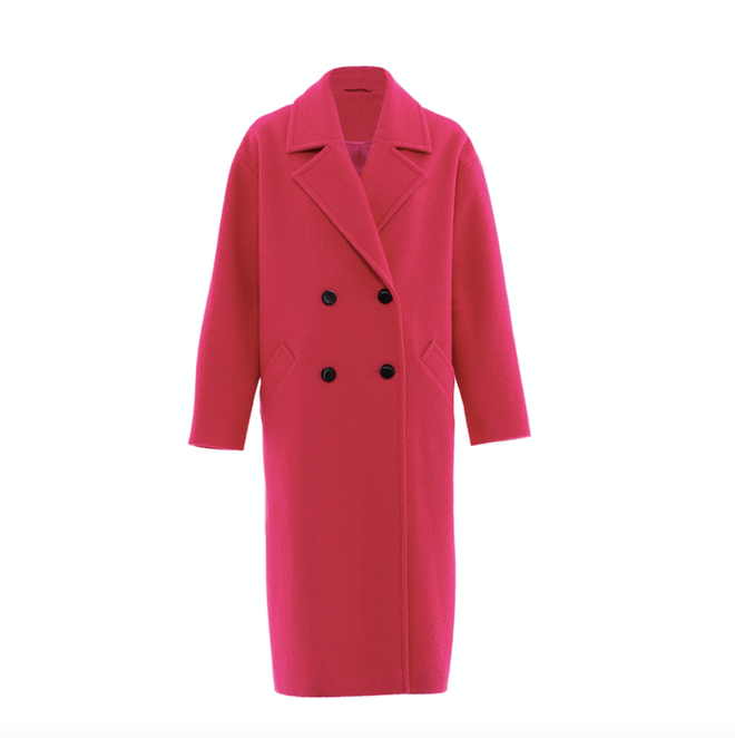 Abrigo rosa fucsia de la colección de Paula Echevarría para Primark