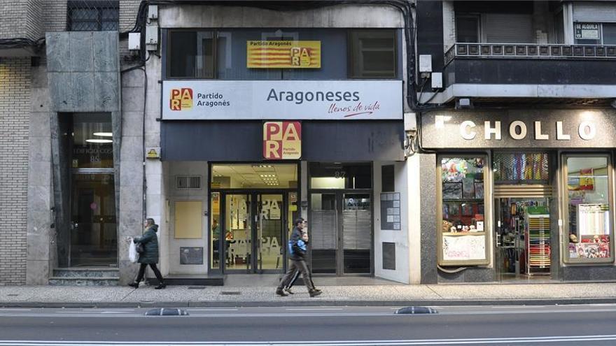 La sede del PAR en el Coso de Zaragoza se vende por 270.000 €