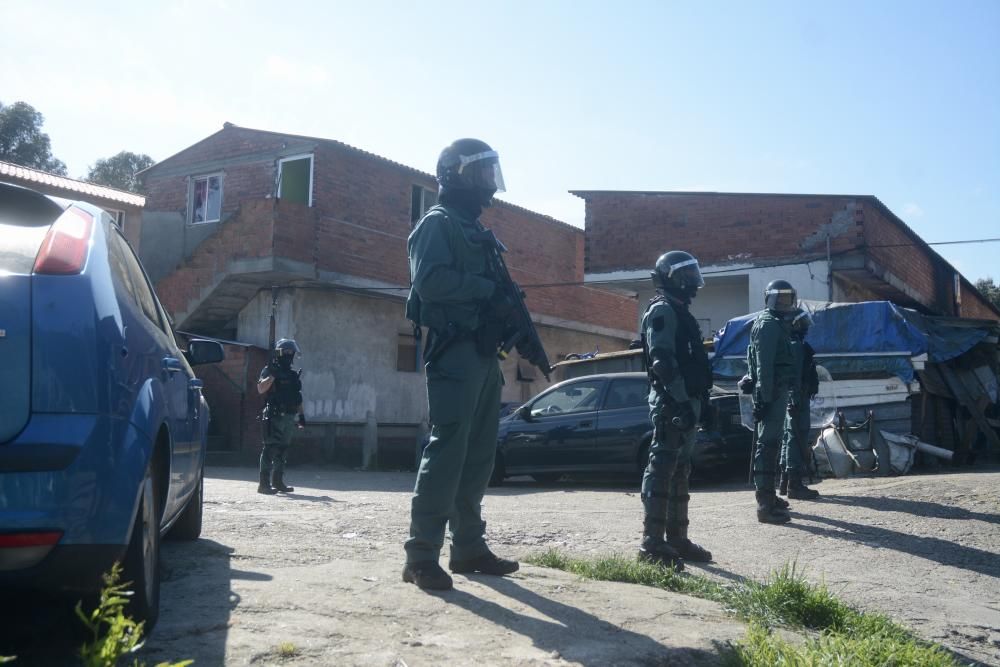 Narcotráfico en Galicia | Varios detenidos en una redada contra el menudeo de droga en O Vao