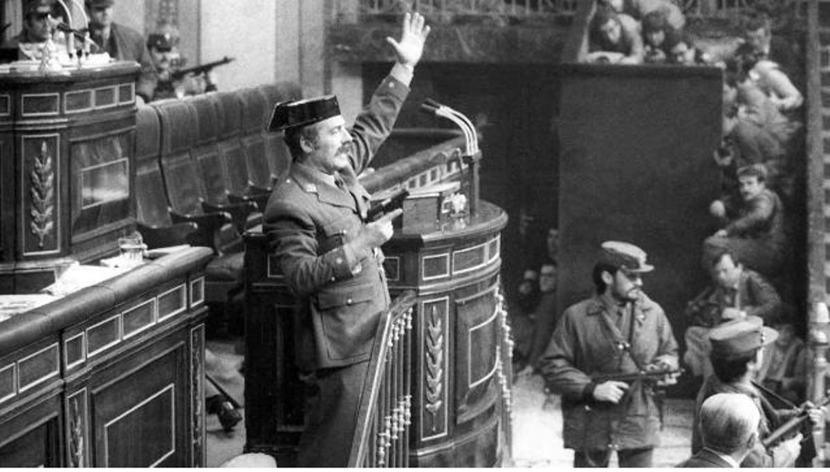Fernando Tejero, en el Congrés dels Diputats