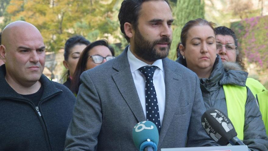 Daniel Pérez, durante una intervención junto a Sergio Brenes.