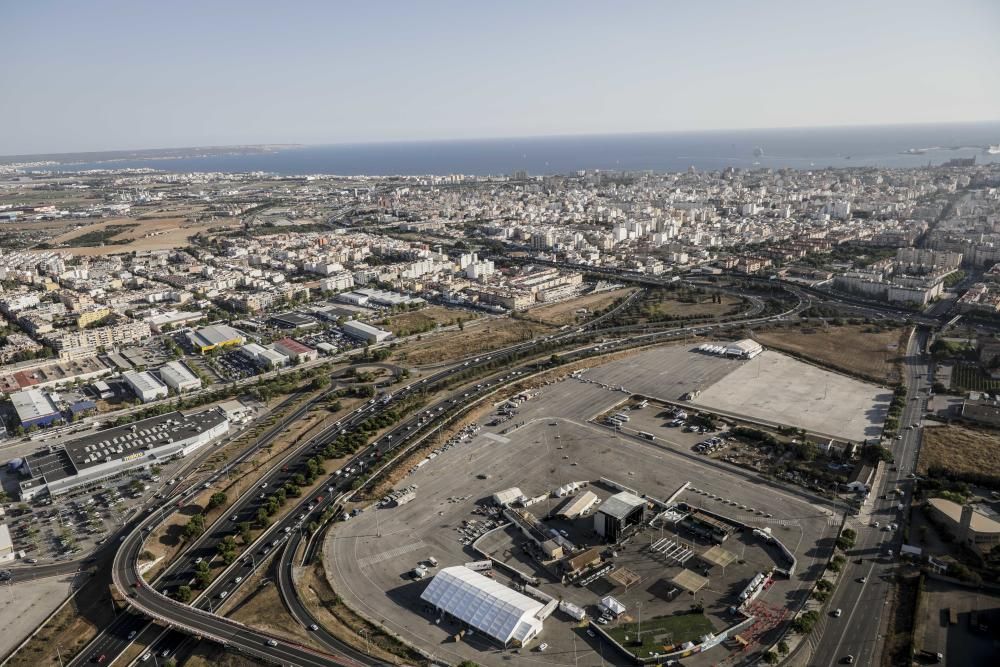 Mira Mallorca vista desde un helicóptero