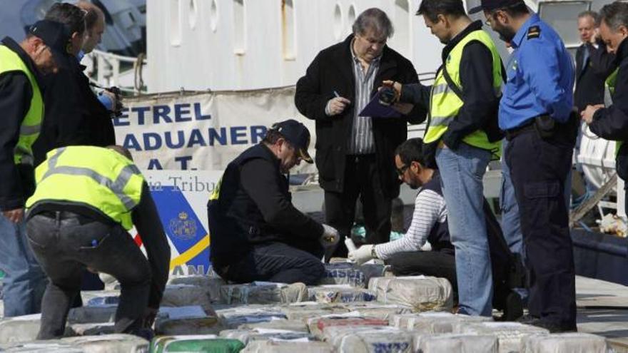 Galicia deja de ser la principal puerta de entrada de la cocaína en Europa