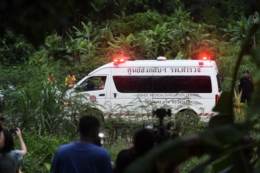 El rescate de los niños de Tailandia, en imágenes