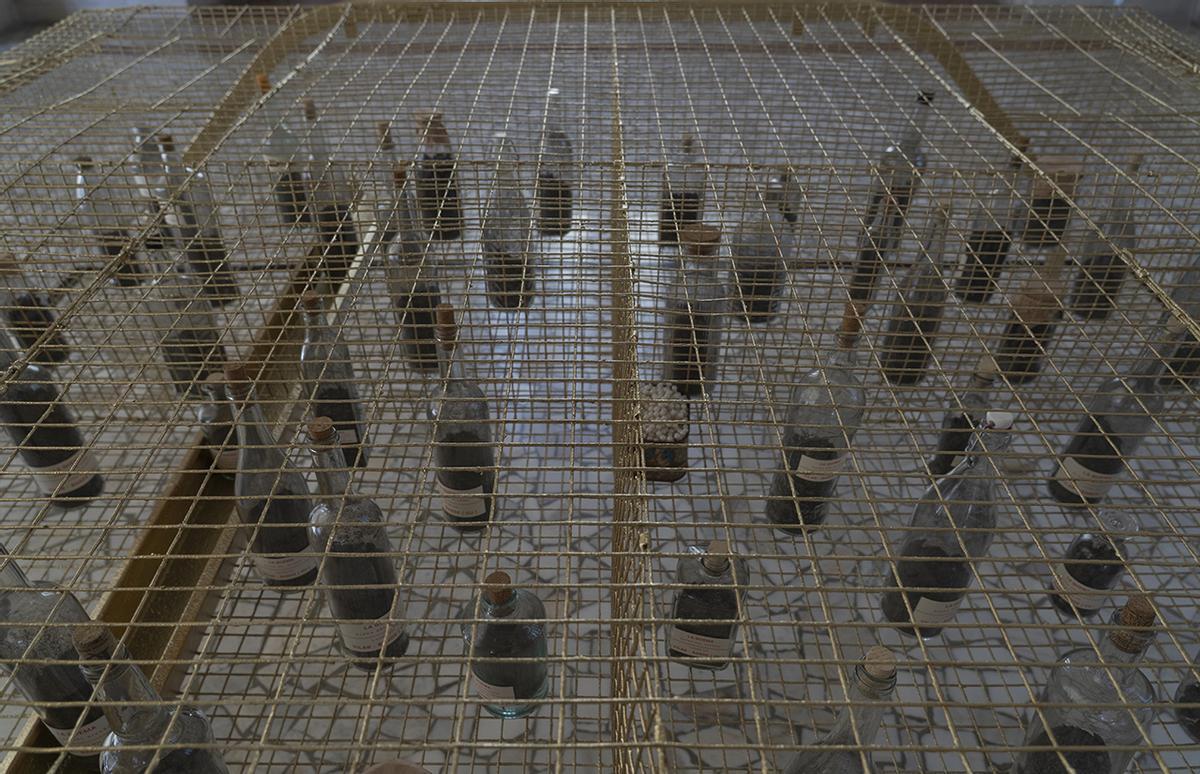 Obras de la exposición «La quema. Una retrospectiva de Elena del Rivero»