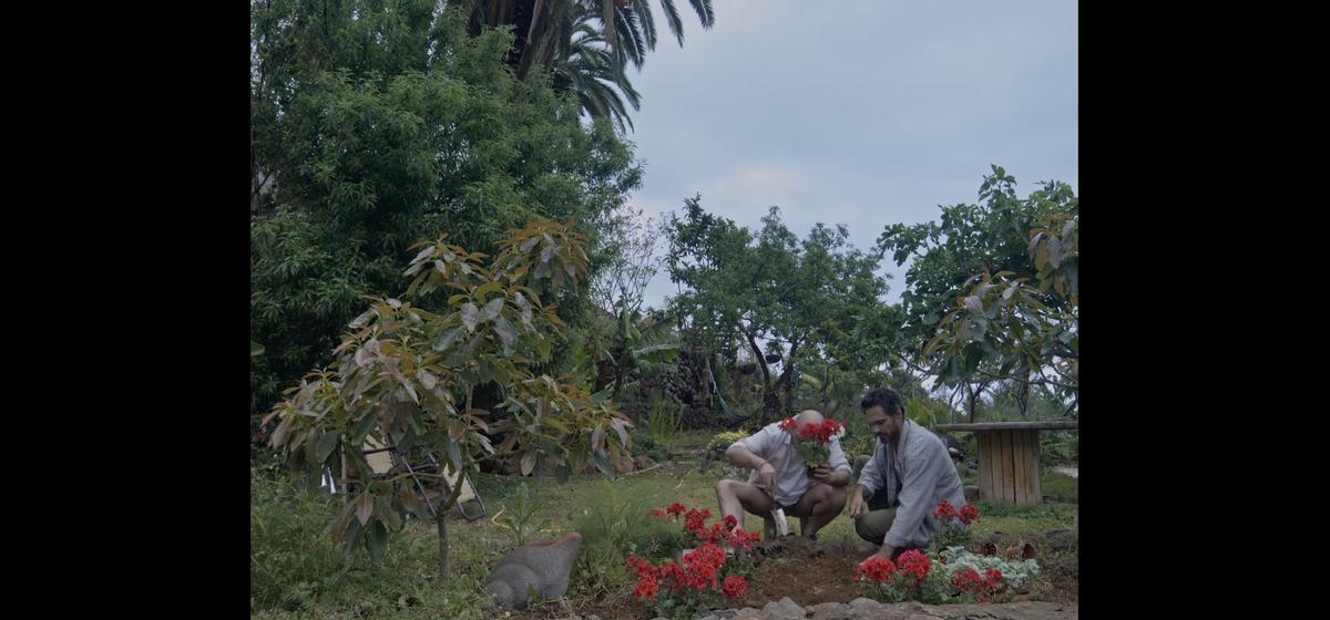 Un fotograma del corto rodado en el Valle de Aridane.