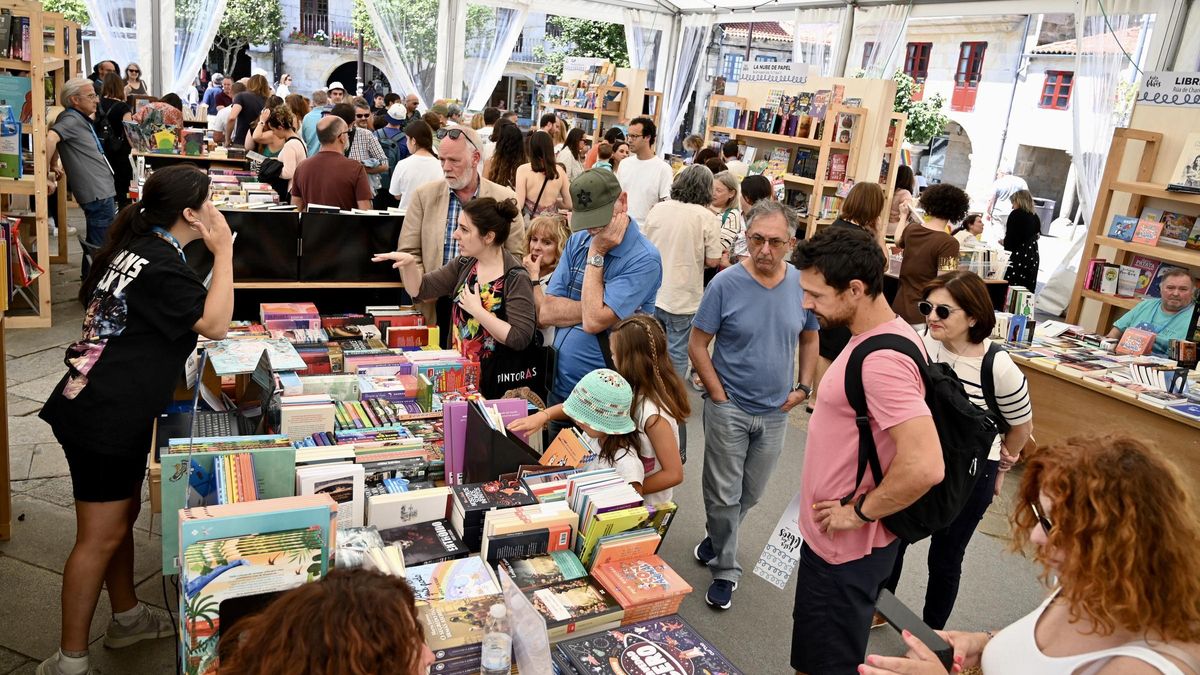 Una imagen de la anterior edición de la Festa dos Libros.