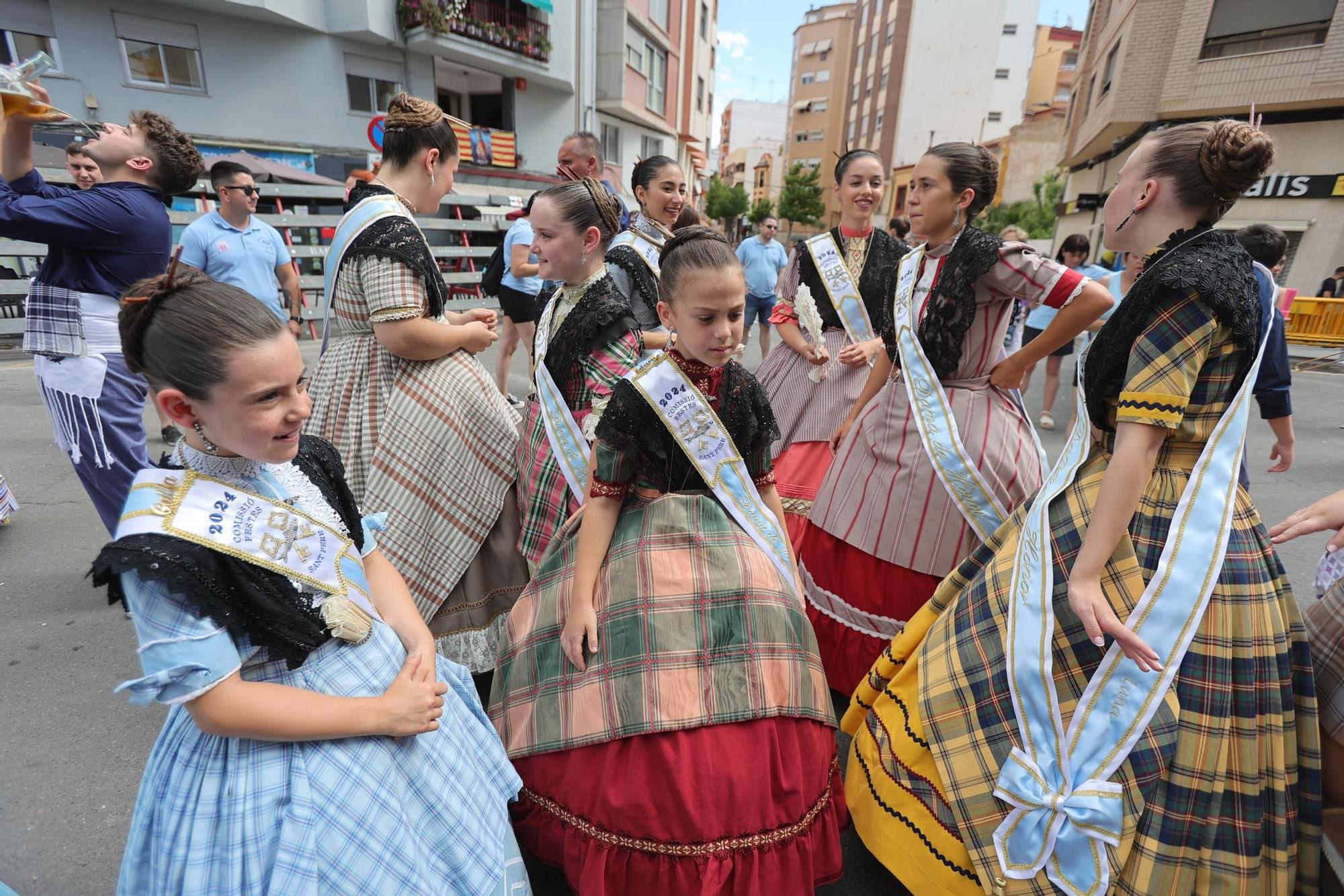 Encierro de cerriles en las fiestas de Sant Pere del Grau