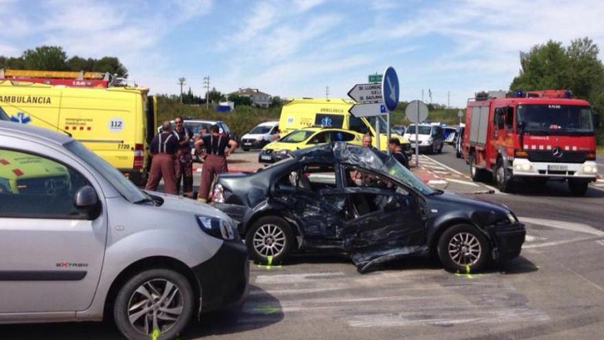 Un nou xoc en un dels punts conflictius de l&#039;Anoia deixa tres ferits de gravetat