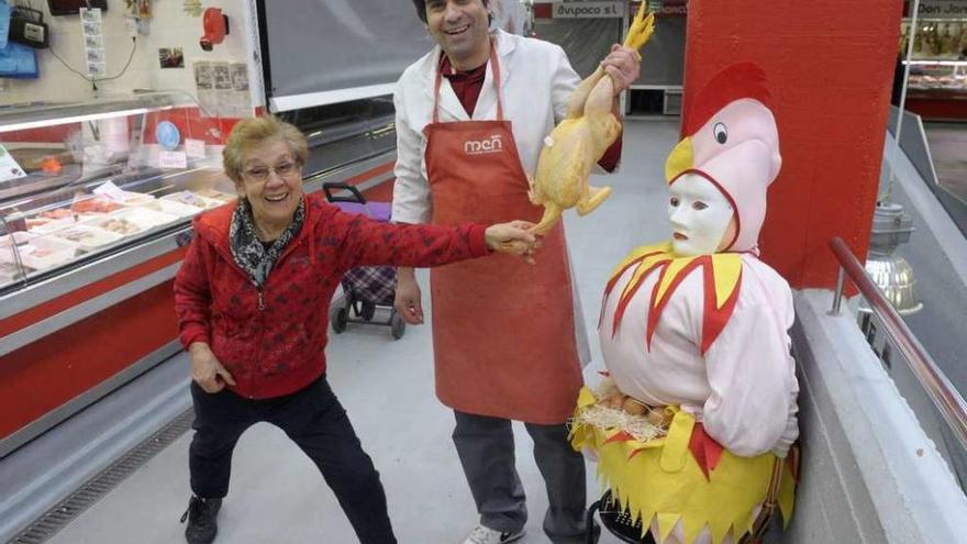 Filloas y Entroido en el mercado de As Conchiñas