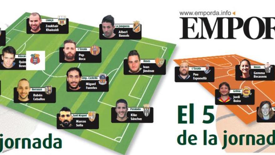 L&#039;equip ideal de la jornada