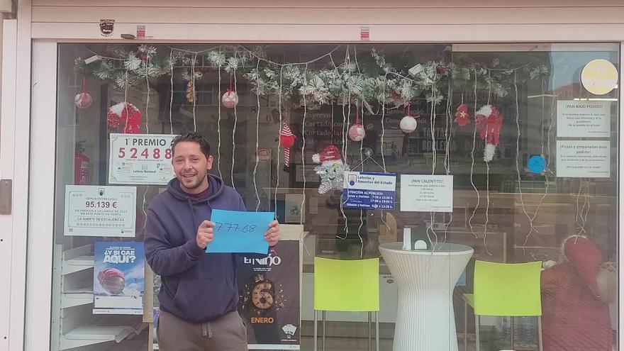La Suerte de Escaleritas hace honor a su nombre con un cuarto premio en la Lotería de Navidad