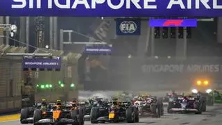 Norris arrasa en Singapur, Verstappen resiste y Alonso obra otro 'milagro'