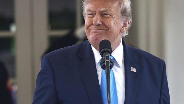El president dels Estats Units, Donald Trump, dijous passat a la Casa Blanca.  | JIM LOSCALZO / EUROPA PRESS