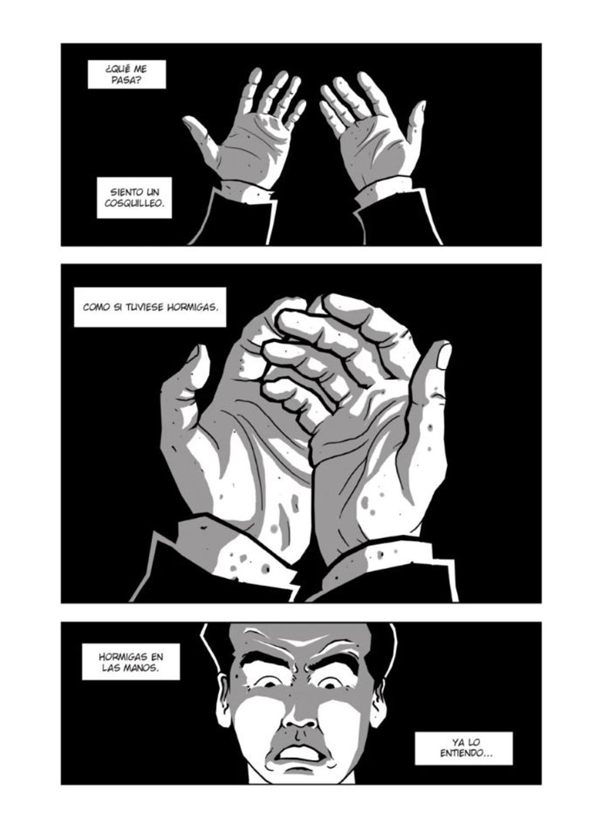 Viñeta de "Lorca, poeta en Nueva York", cuya primera edición se publicó en 2016