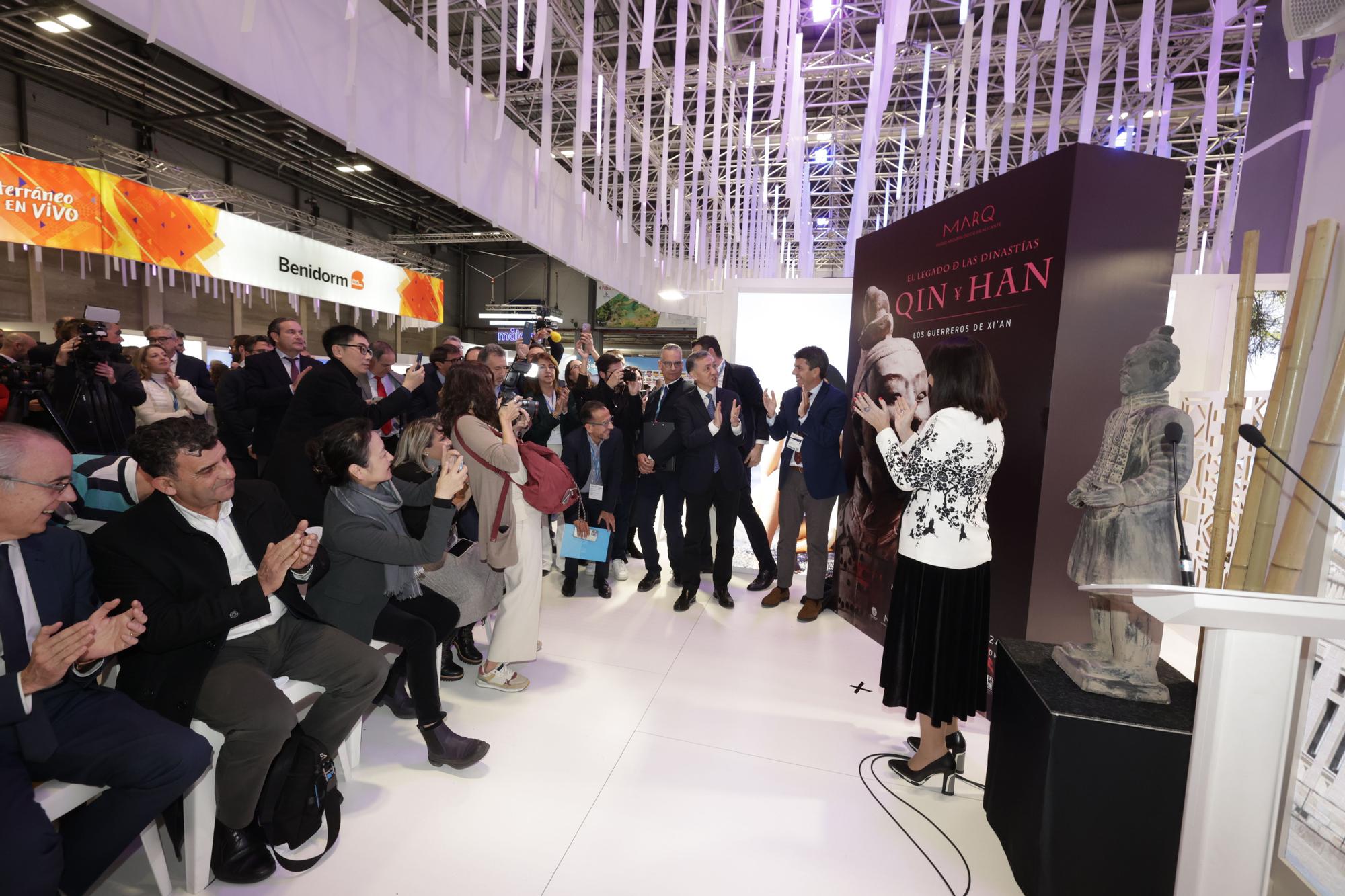 Presentación de la exposición en el MARQ de los guerreros de Xian en Fitur