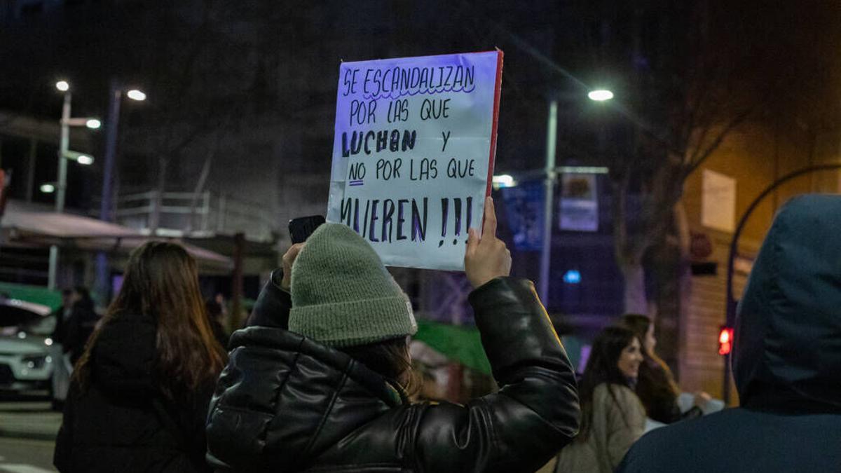 Manifestación por el 8M en Zamora