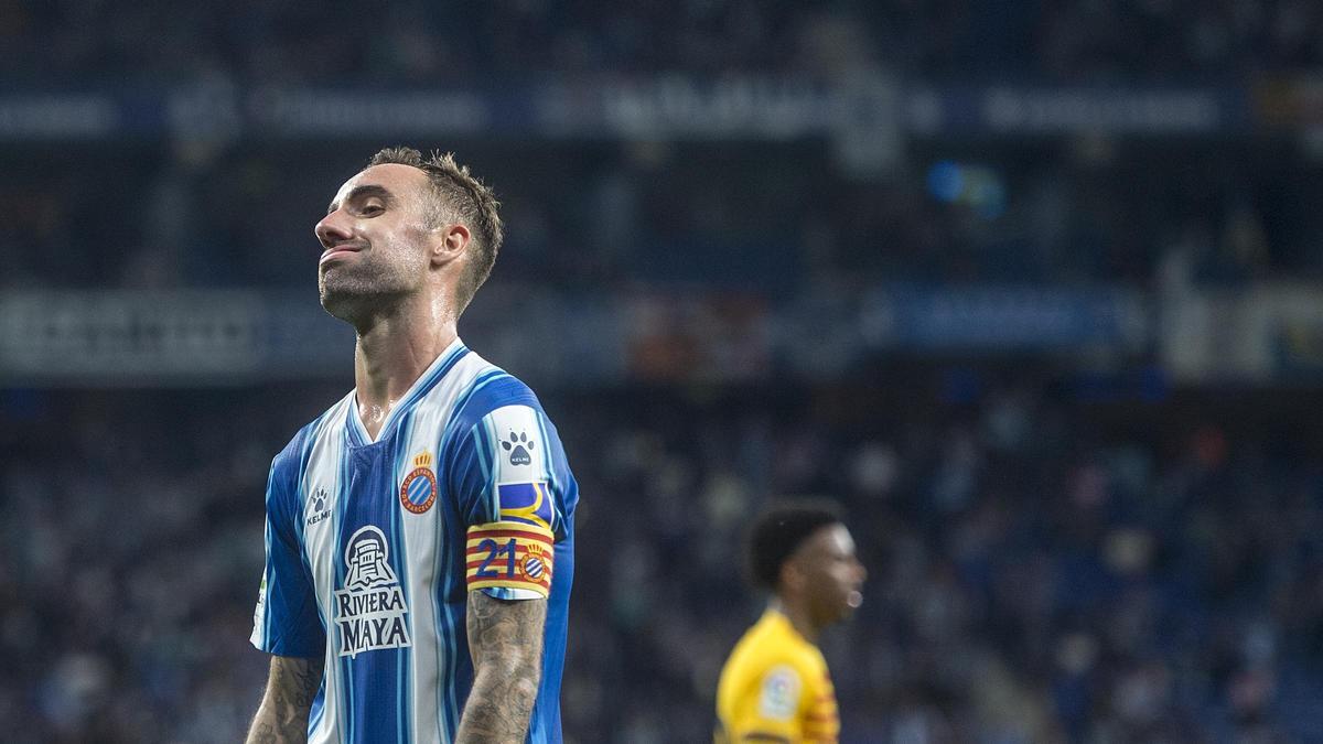 Sergi Darder, durante su etapa en el Espanyol.