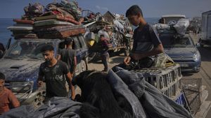 Palestinos abandonan el norte de Gaza ante la ofensiva terrestre de Israel