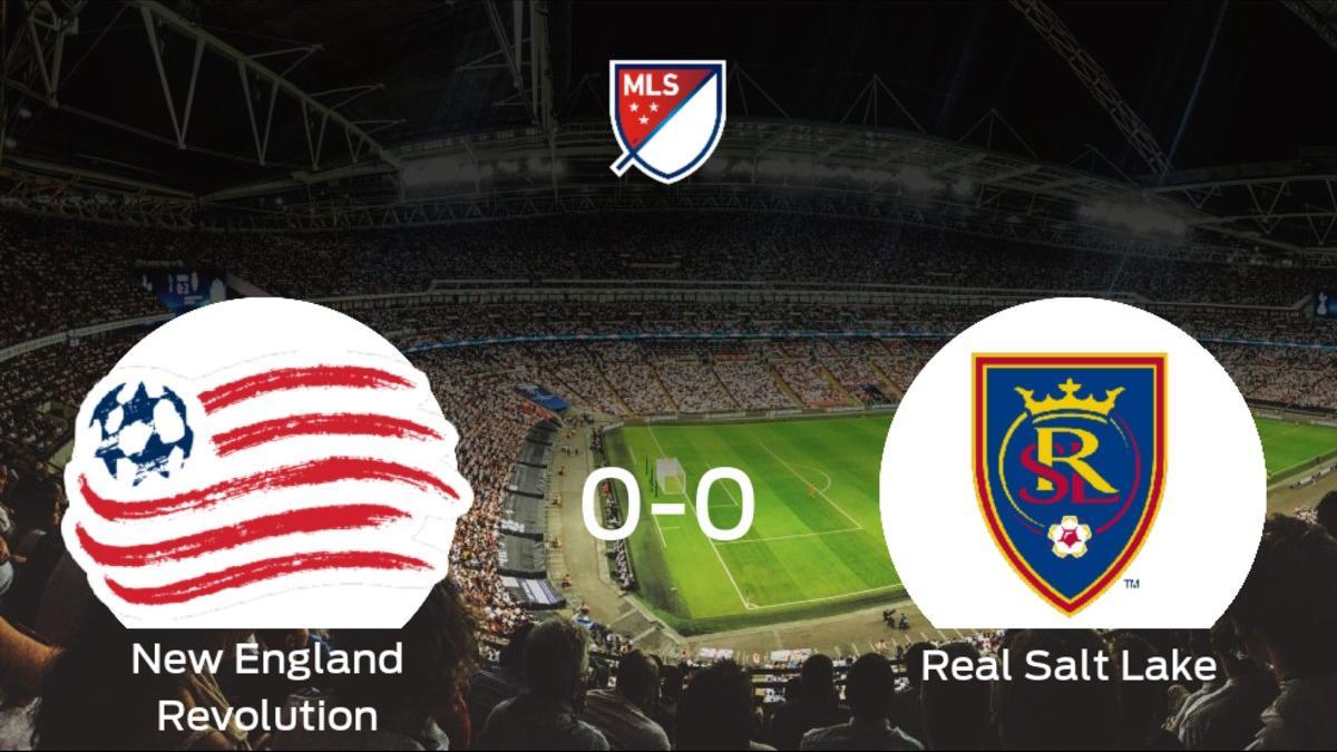 El New England Revolution y el Real Salt Lake se reparten los puntos tras empatar a cero