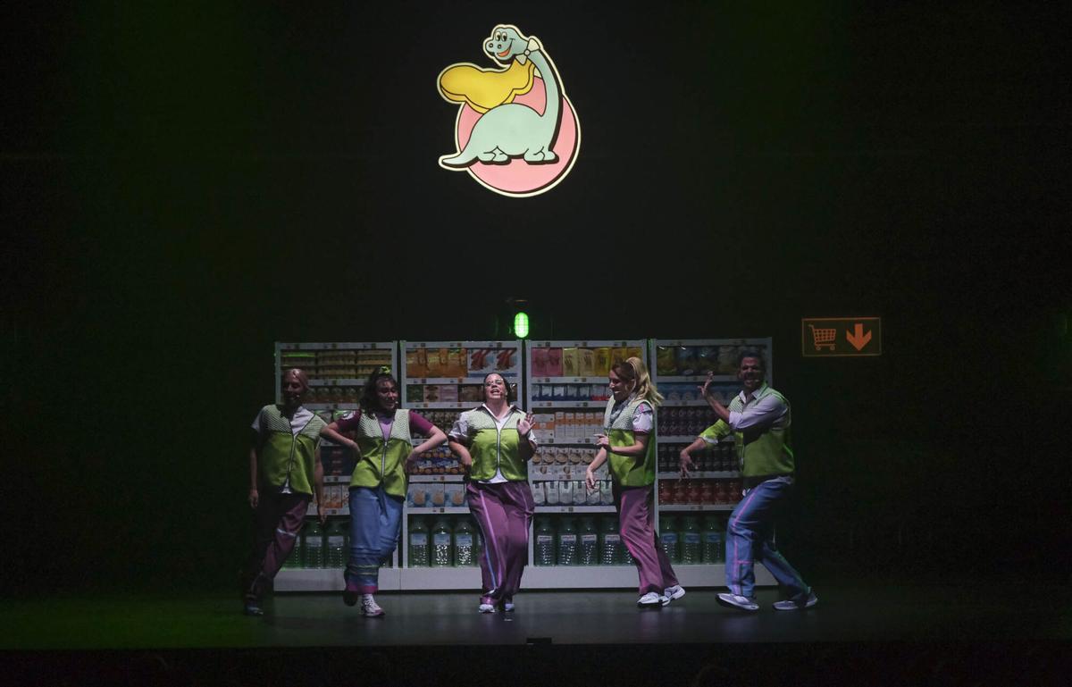 Estreno de 'Supersaurio, el musical', en el Teatro Cuyás
