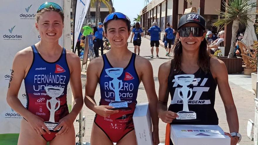 Elena Romero y Bartomeu Crespi, campeones regionales en San Pedro