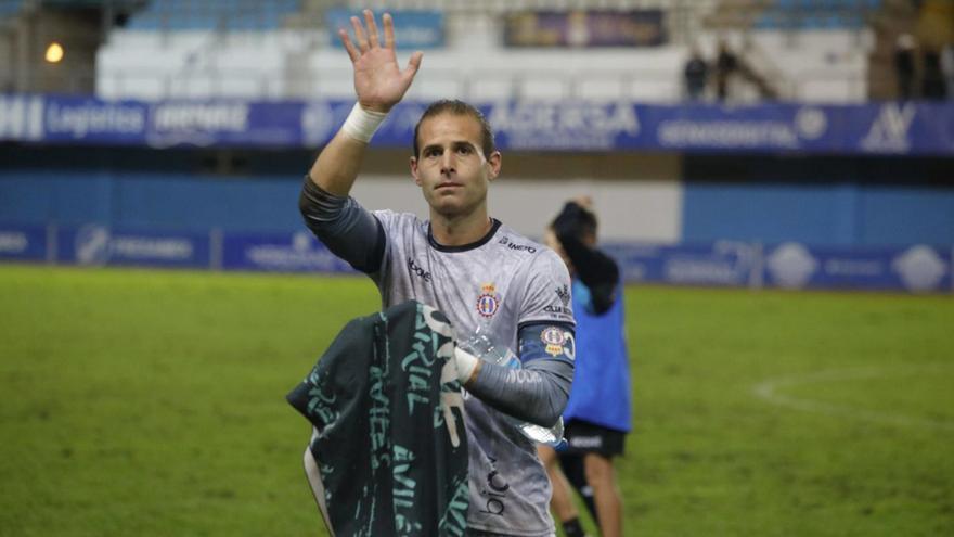Davo Armengol, tras el partido de Copa del Rey ante el Arenteiro. | Ricardo Solís