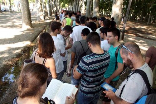 Primer dia del càsting de «Joc de Trons» a Girona