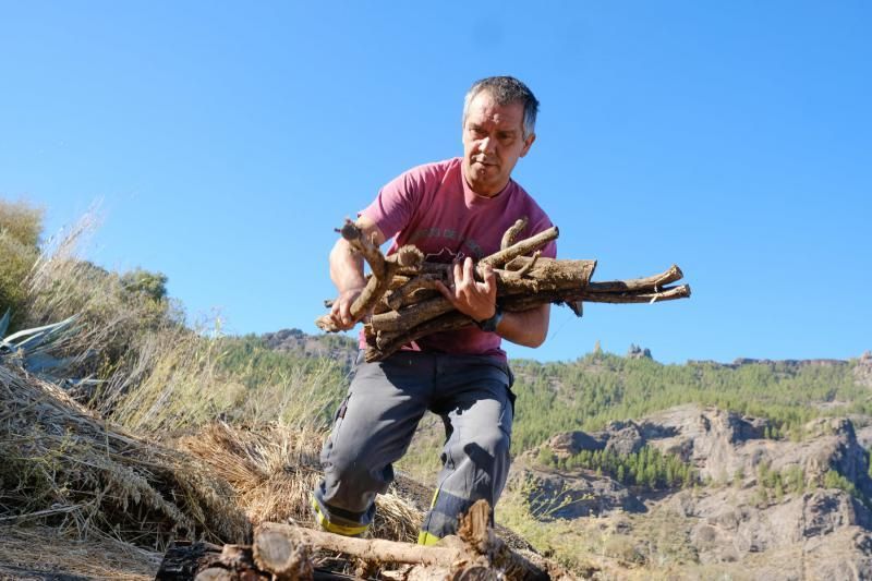 Tejeda. Carmelo Jiménez, Carbonero.  | 11/10/2019 | Fotógrafo: José Carlos Guerra