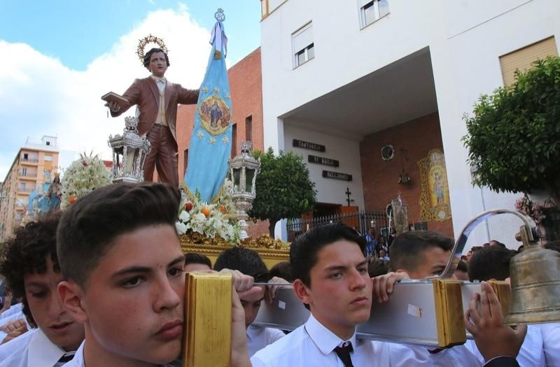 Procesión de María Auxiliadora en Capuchinos