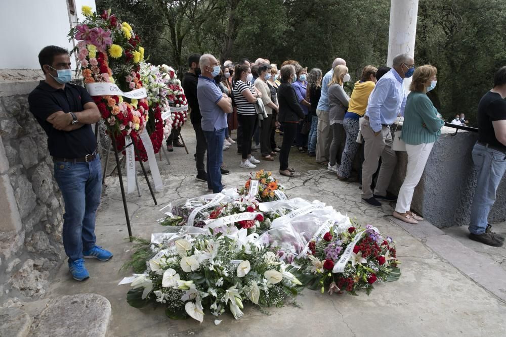 Funeral y despedida motera de Bernard Marcos, el mecánico fallecido en Llanes en un fatal accidente