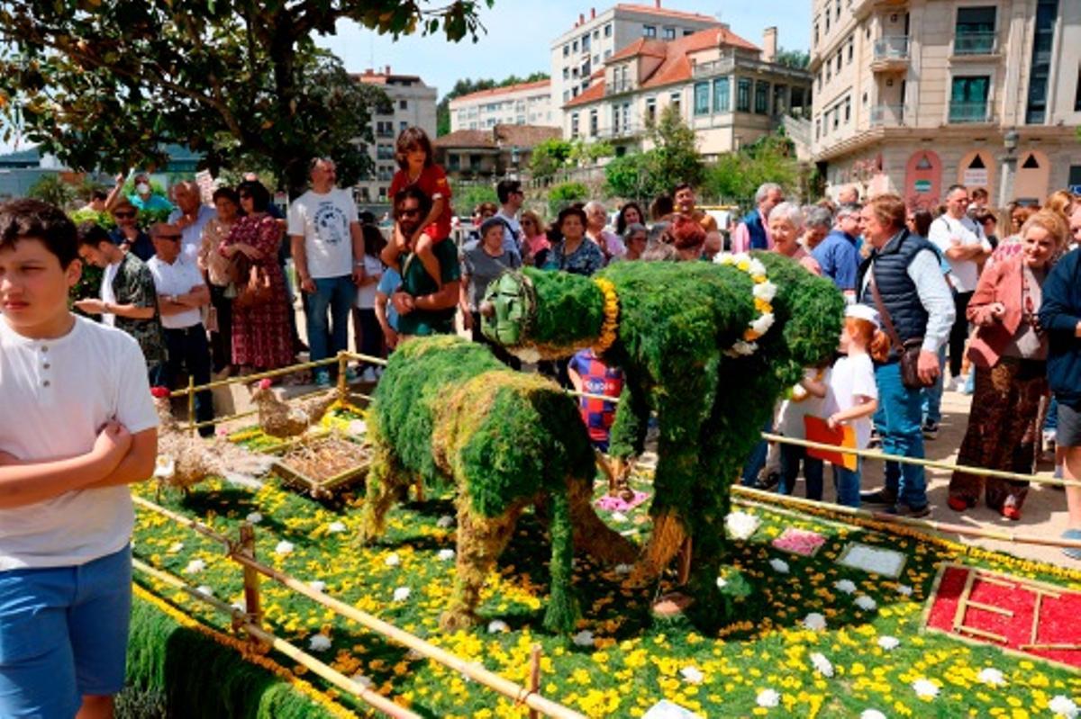 La Festa dos Maios de Redondela, en una pasada edición.