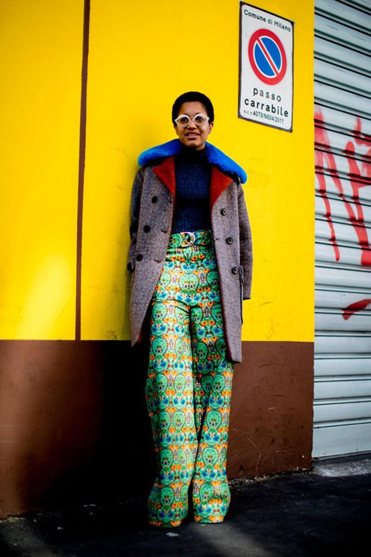 Milán Fashion Week: el pantalón con estampado tribal