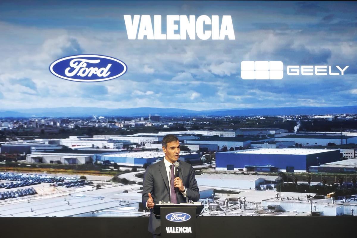 Ford y Geely compartirán la propiedad de la factoría de Almussafes y producirán cinco modelos en 2028