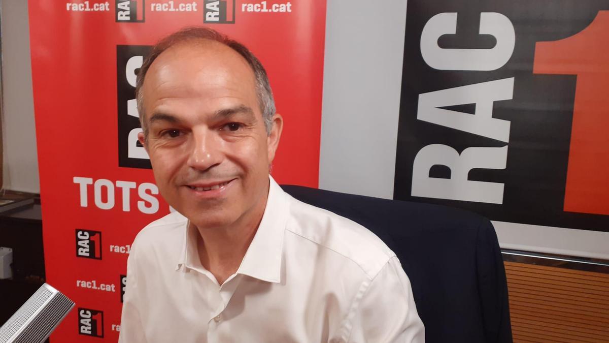 Jordi Turull als estudis de Rac 1