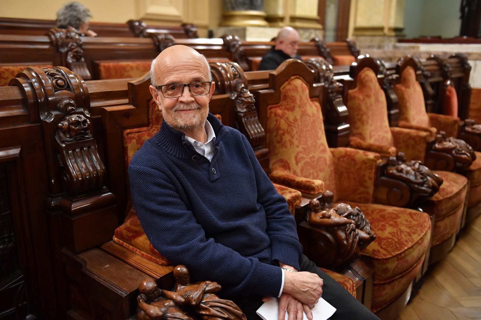 Homenaje a funcionarios jubilados del Ayuntamiento de A Coruña