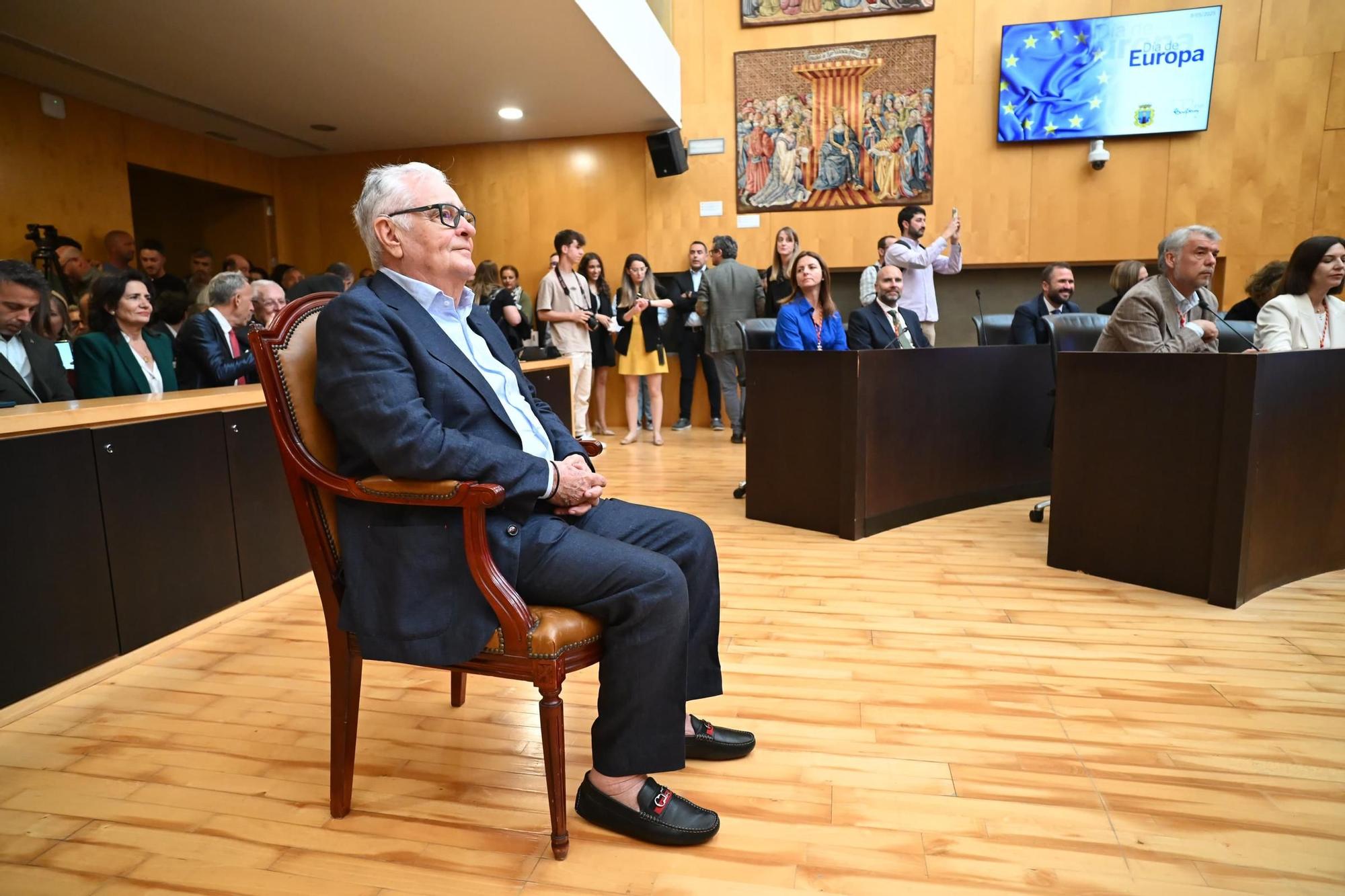 Carlos Mazón celebra el Día de Europa en Benidorm