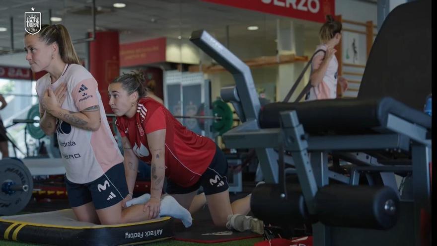 España vuelve a los entrenamientos con la mira puesta en Ucrania