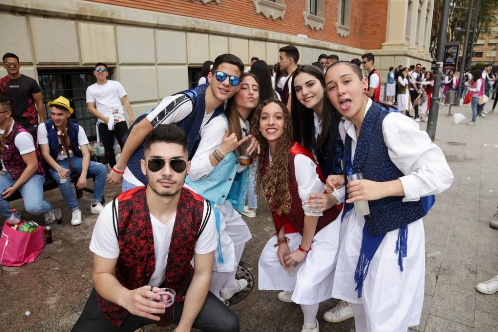 Ambiente en el Jardín de la Fama en el Bando de la Huerta