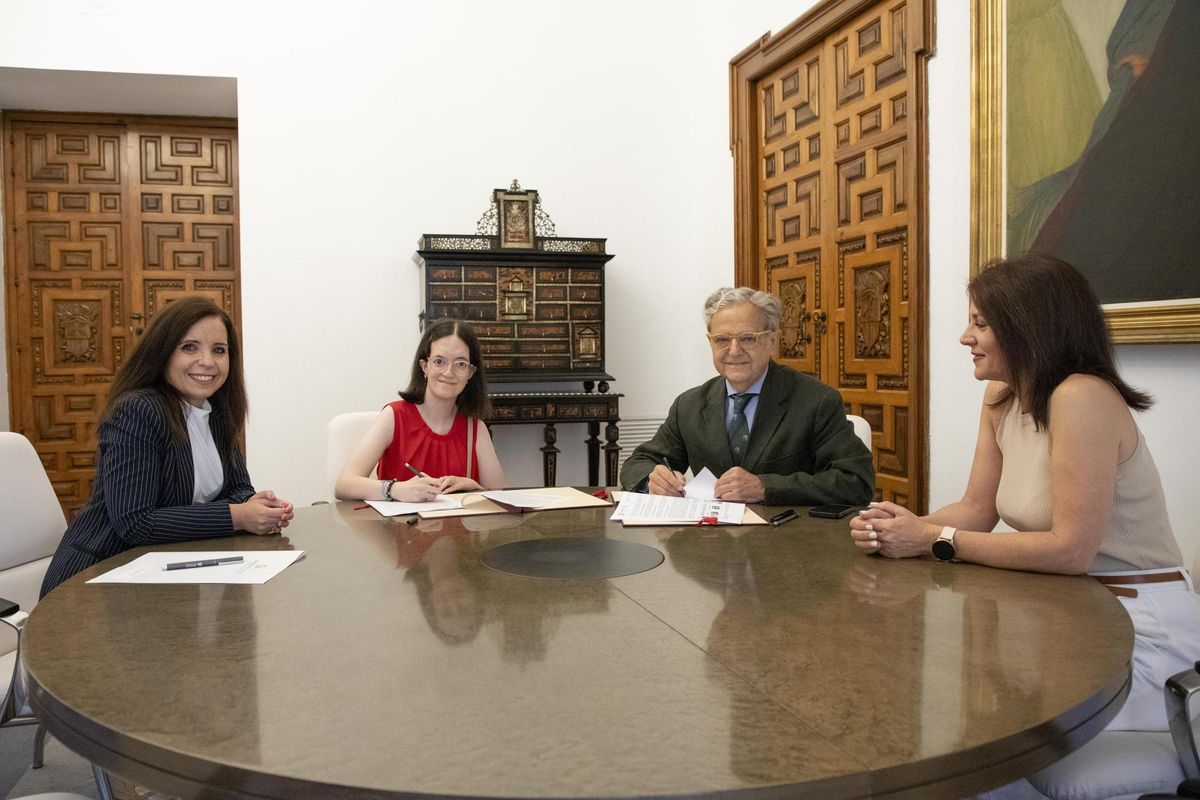 La Diputación de Córdoba rubrica tres convenios de colaboración con colectivos sociales.