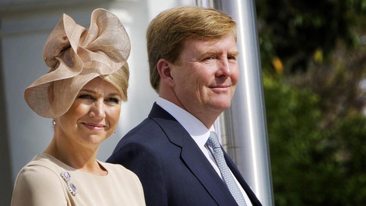 Máxima y Guillermo de Holanda, el pasado 24 de enero en Singapur.