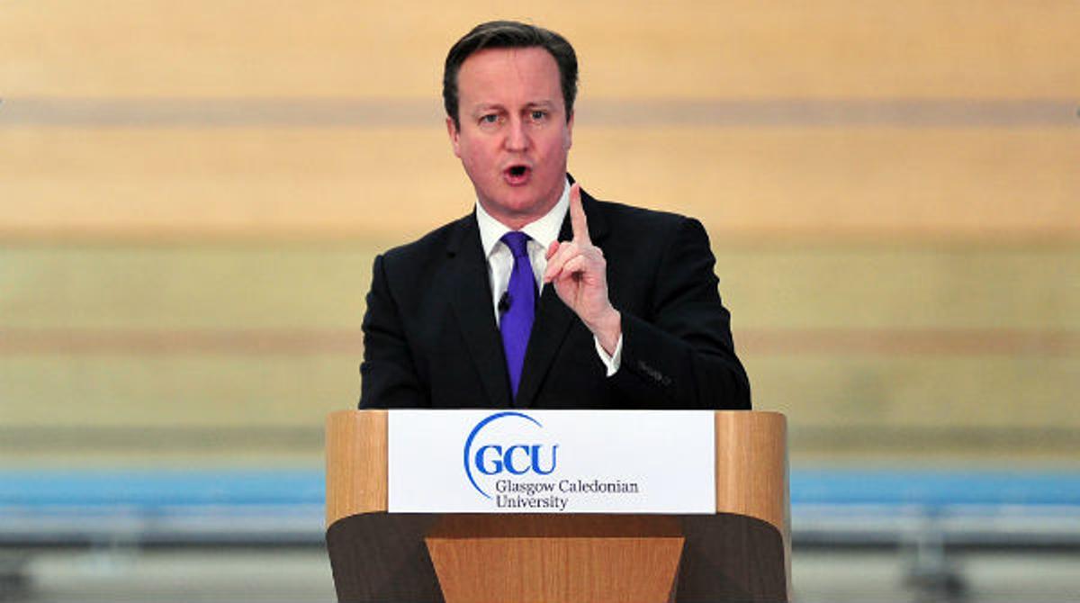 Cameron fa una crida a la unitat.