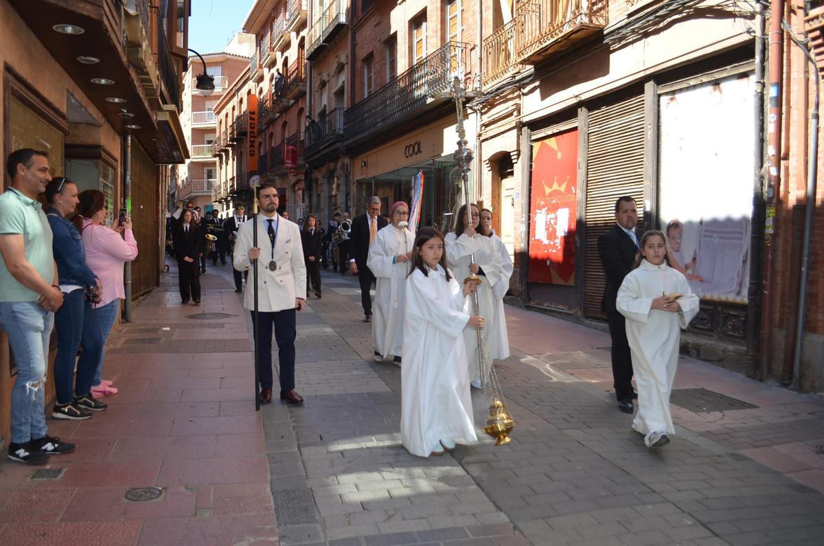 La Procesión del Resucitado en Benavente, en imágenes