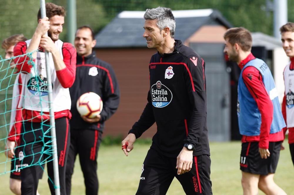 José Luis Martí propone un entrenamiento para reforzar el trabajo táctico.