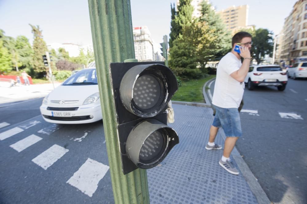 La Policía Local tuvo que regular el tráfico en la zona hasta las 16.00 horas