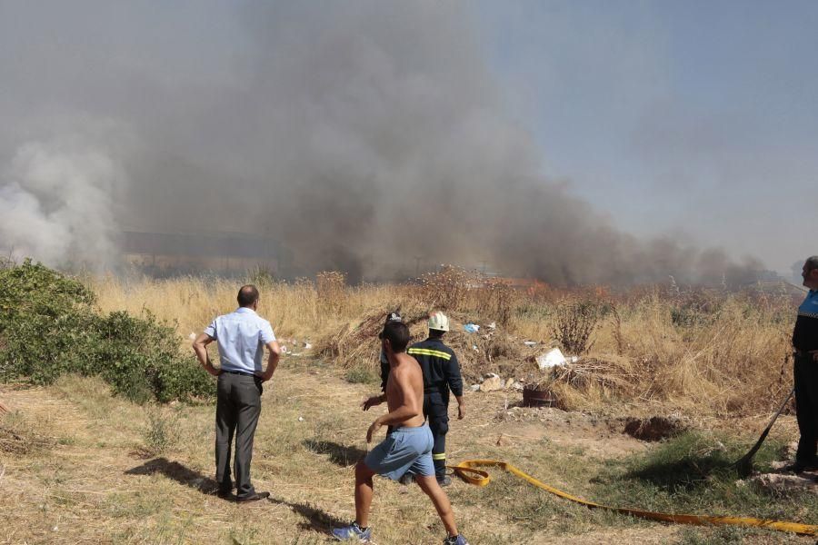 Incendio en Las Llamas