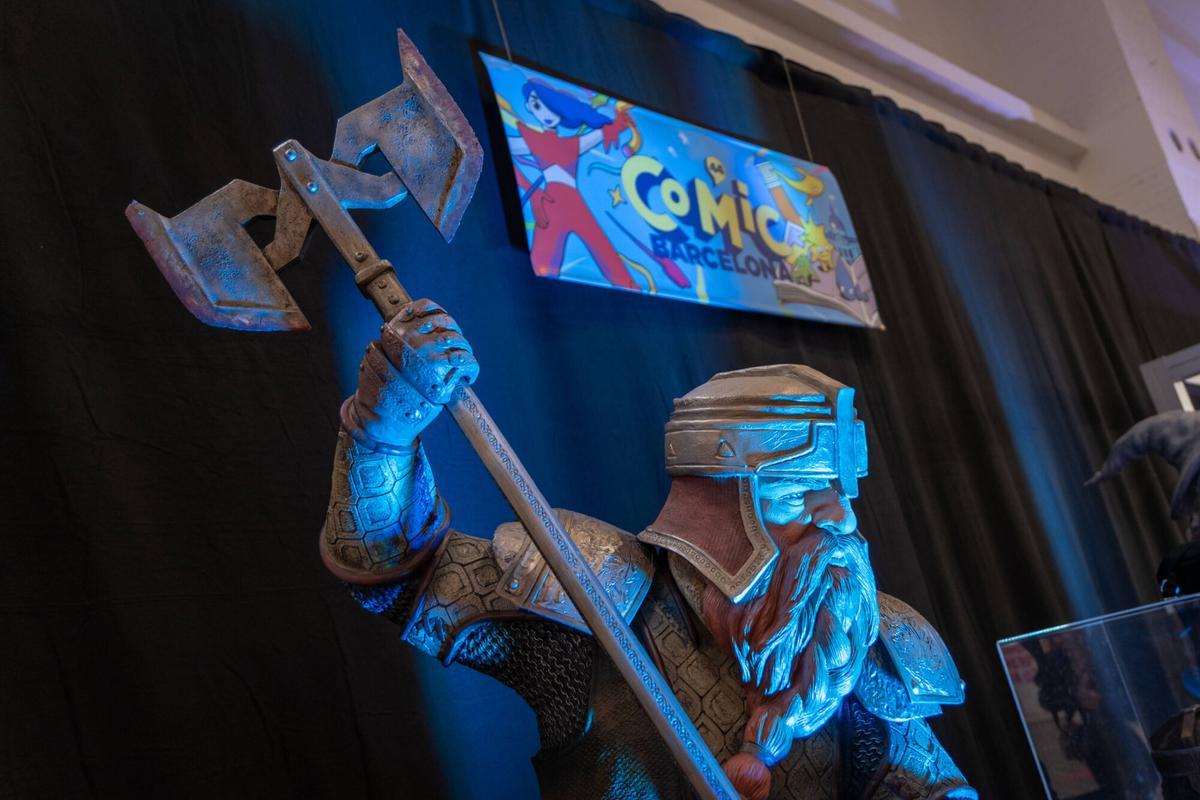 Ambiente salón del cómic de Barcelona